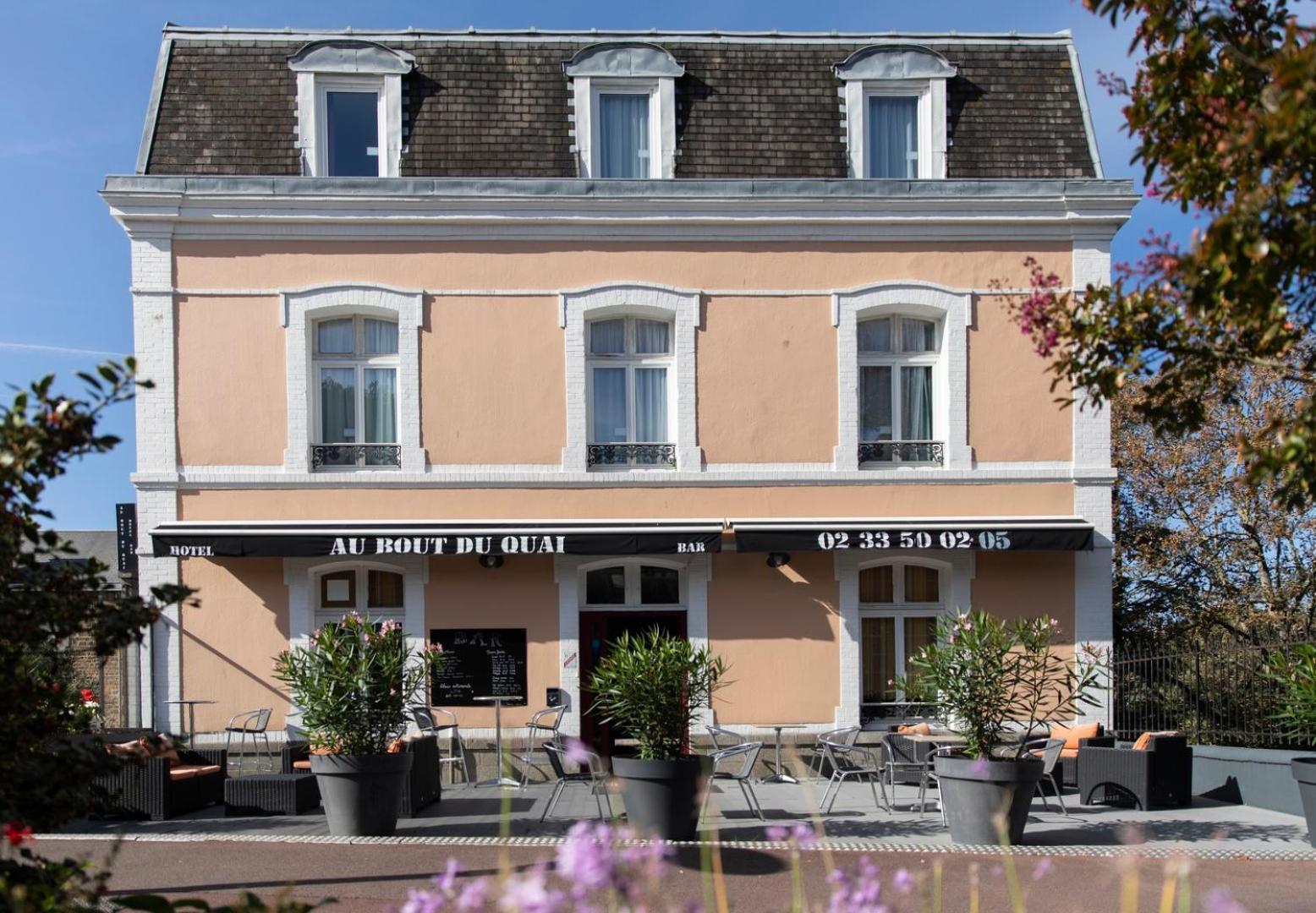 Hotel Au Bout Du Quai Granville Exterior foto